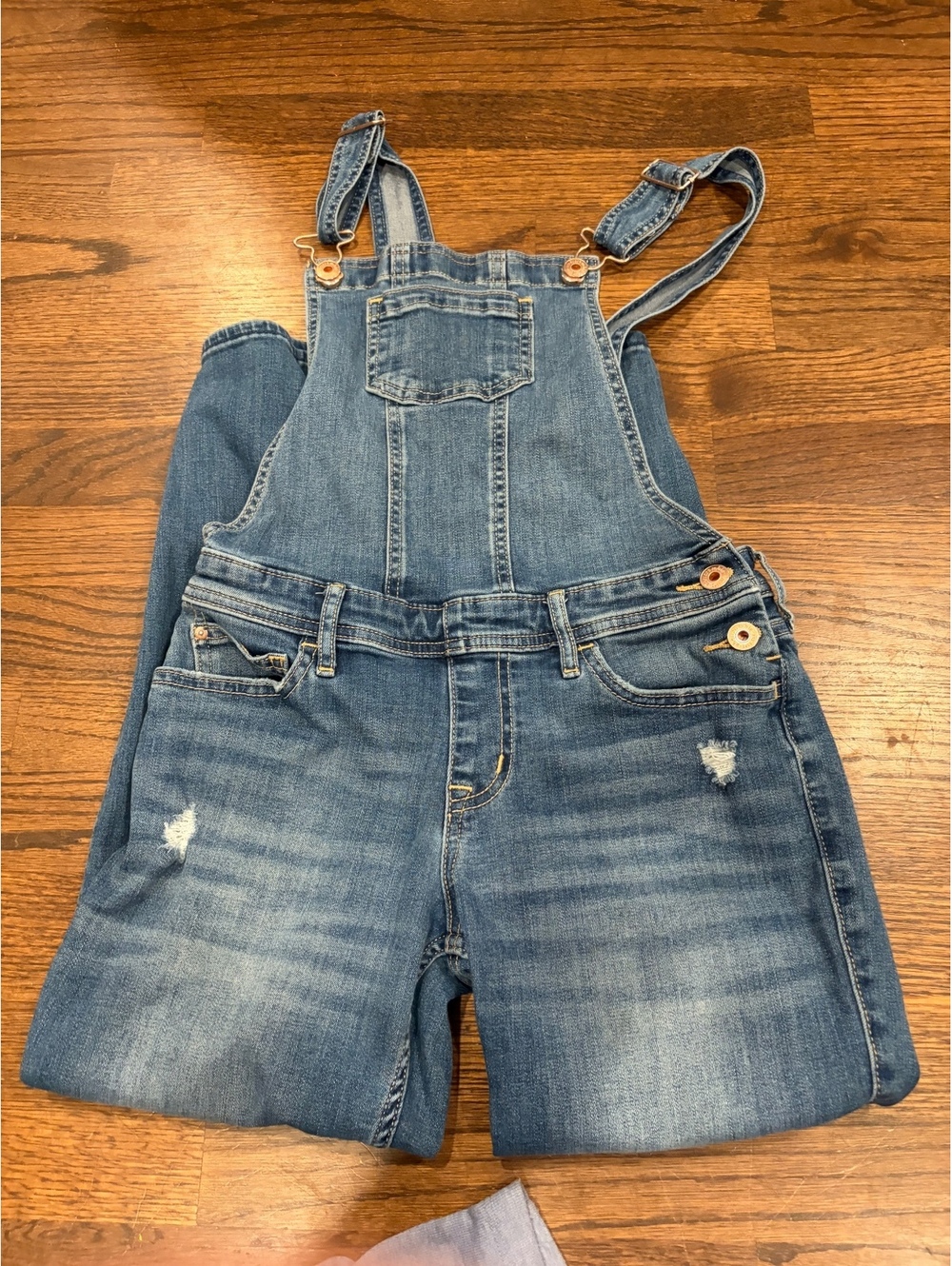 Abercrombie Kids Denim Overalls Size 11/12